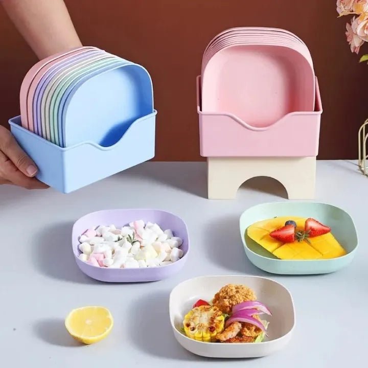 "2-in-1 Large Samosa & Kachori Maker – Fully Automatic Dumpling Press with 10 Colorful Plates