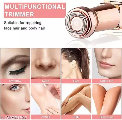 "2-in-1 Rechargeable Women’s Hair Remover & Epilator