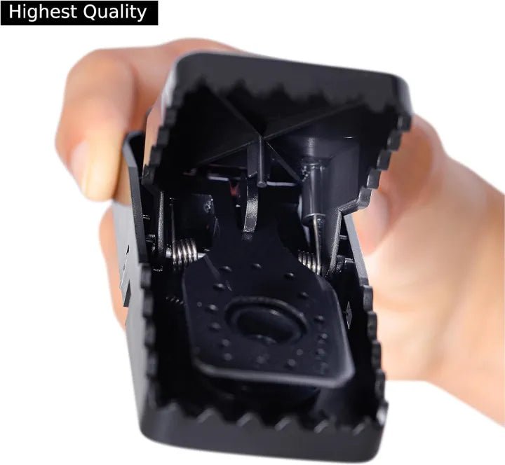 2PC Smart Mouse Catcher | Heavy-Duty Reusable Rat Trap with Strong Grip