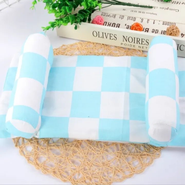 Adjustable Memory Foam Baby Pillow – Flat Head Prevention, Neck & Spine Support,