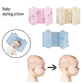 Adjustable Memory Foam Baby Pillow – Flat Head Prevention, Neck & Spine Support,