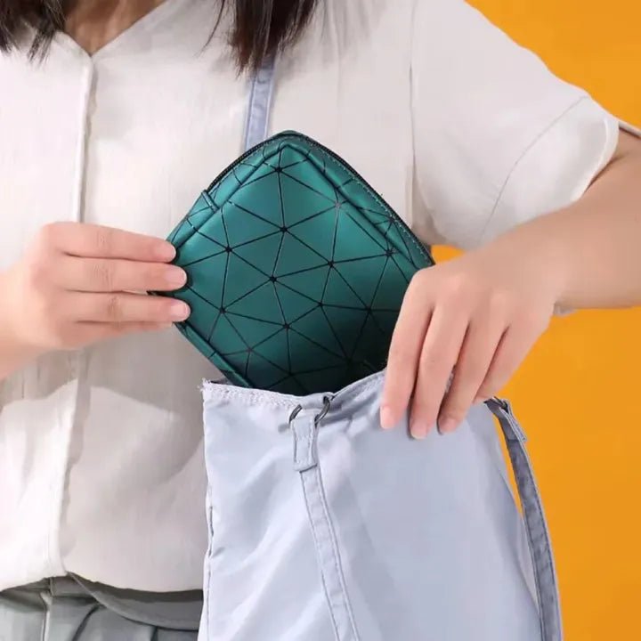 Chic Hygiene Pad Pouch for Women | Sanitary Pad, Tampon & Makeup Organizer Bag