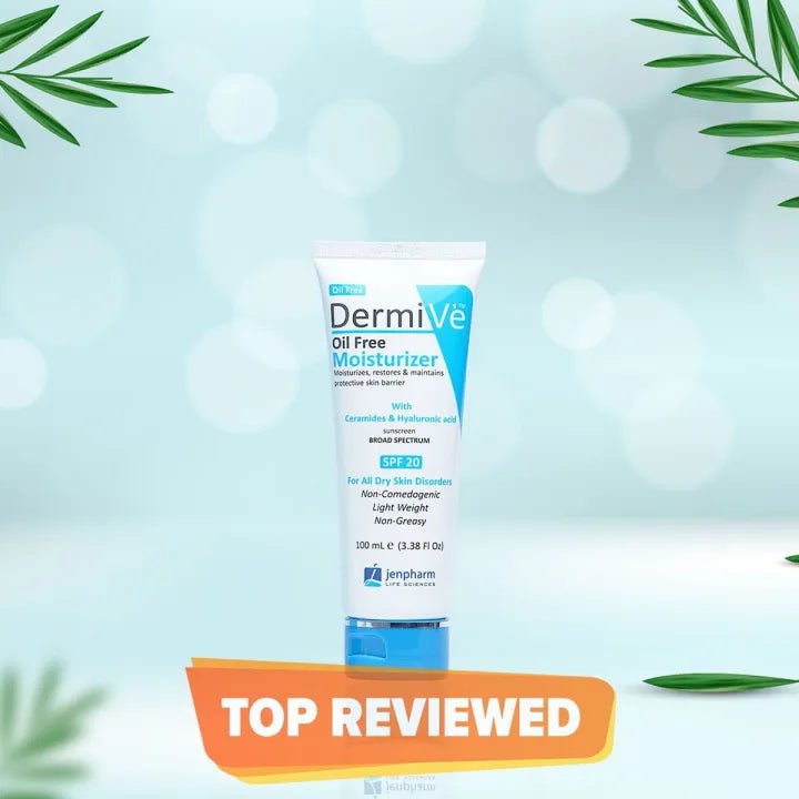 Jenpharm Dermive Moisturizer – 100ml of Oil-Free Glow for All Skin Types
