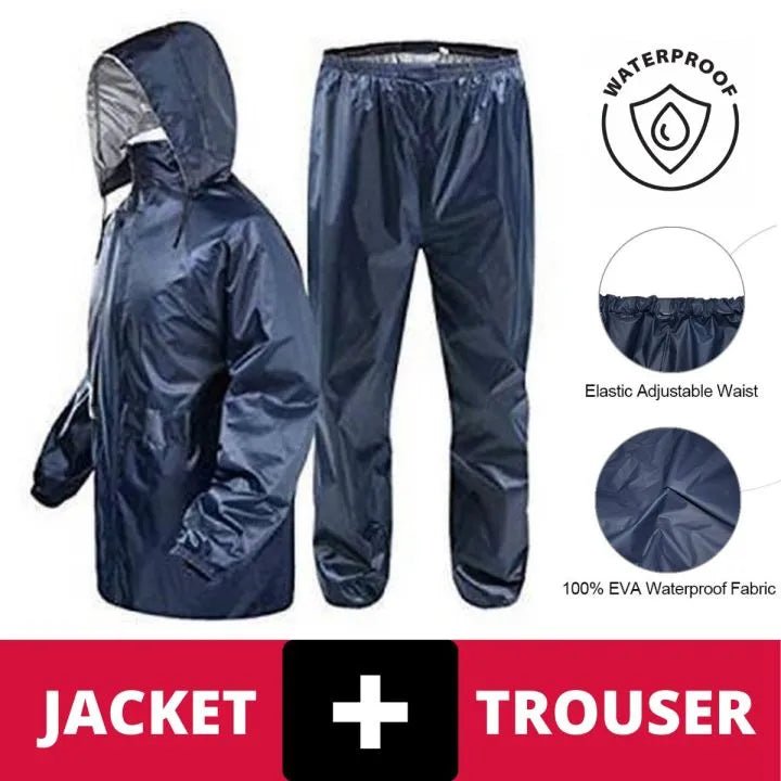 Luxury Rain & Dust Protection Suit – Unisex 100% Waterproof