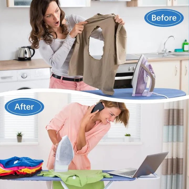 Non-Stick Ironing Plate Shield | Protects Clothes & Iron Sole
