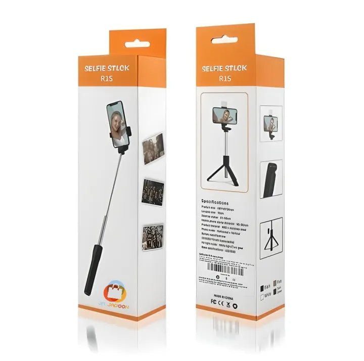 "Original 4-in-1 Wireless Selfie Stick Tripod – Adjustable 70cm to 170cm Height