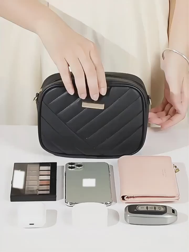 "Luxury Candy-Pattern Crossbody Bag – Chic PU Leather Designer Handbag for Women & Girls,