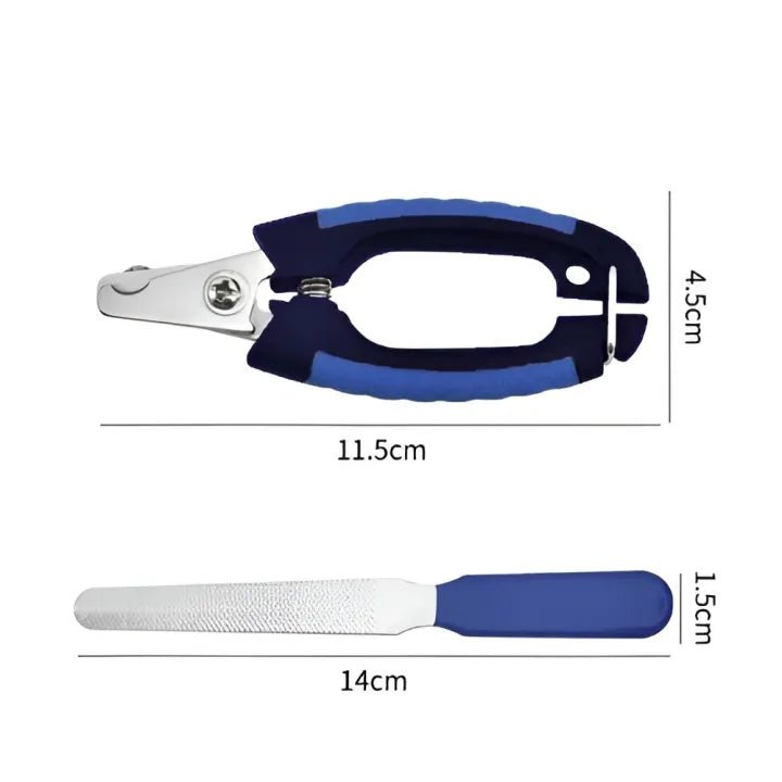 "Professional Pet Nail Clipper & Trimmer – Stainless Steel Toe & Claw Cutter for Dogs, Cats & Puppies