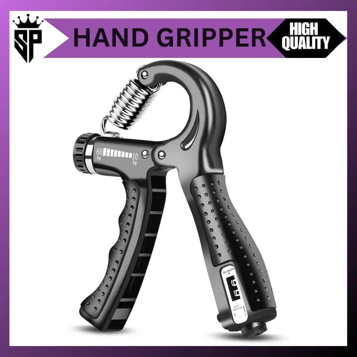 SP Dealz Adjustable Hand Gripper (10KG–60KG) with Counter
