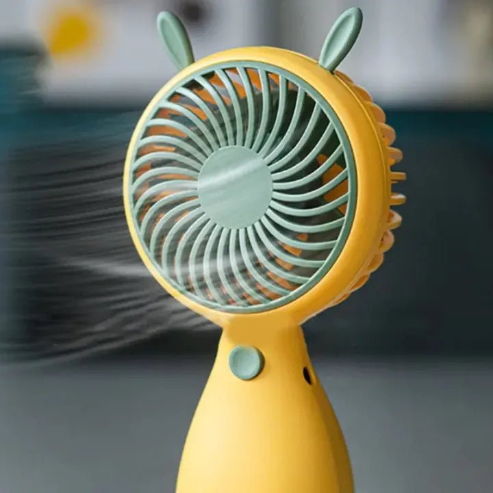"Super Strong Mini USB Fan | Rechargeable, Portable & Silent | Ideal for Home
